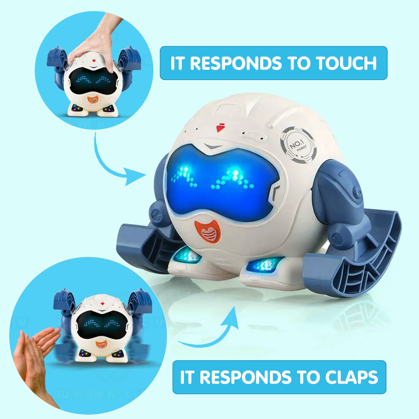 Tumbling Rolling Robot Toy