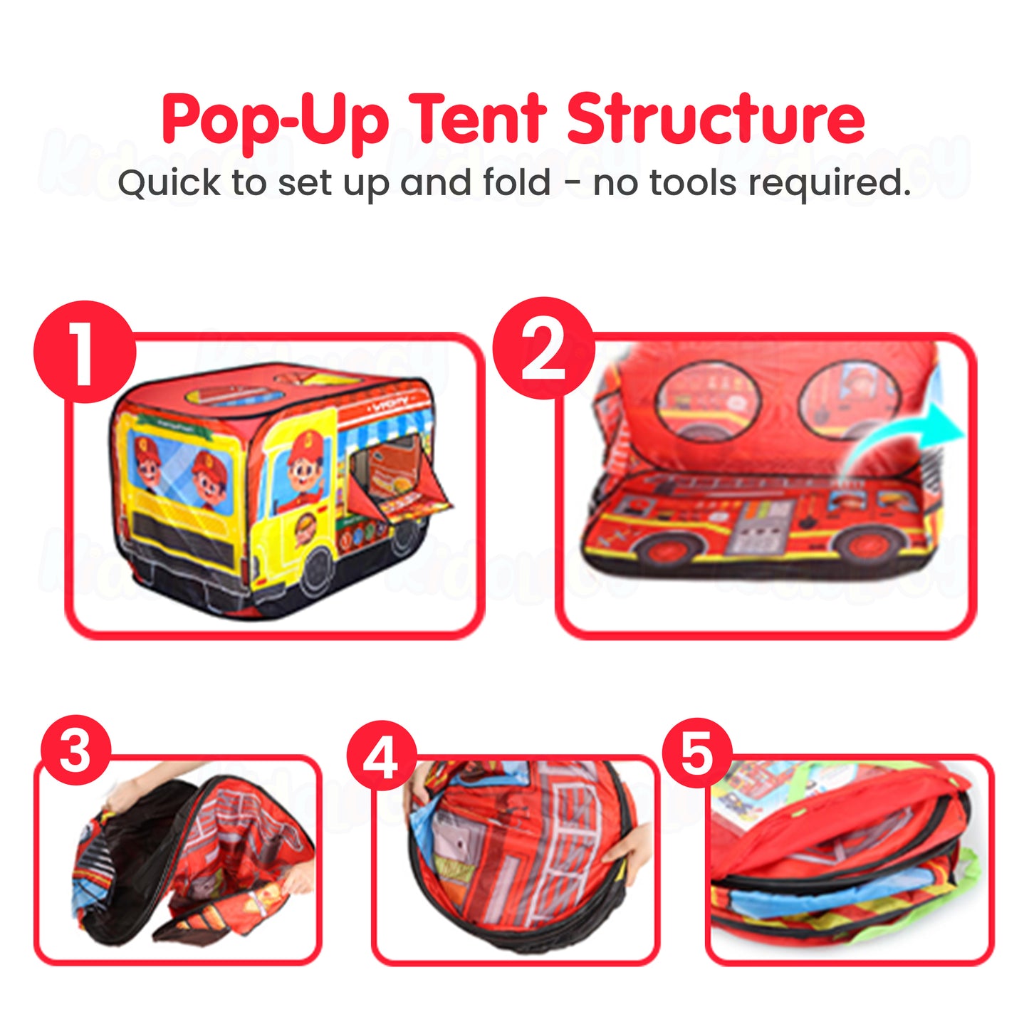 Pop-Up Tent House For Kids