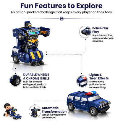 TransformBot Robot Car Toy by Kidology, view 3