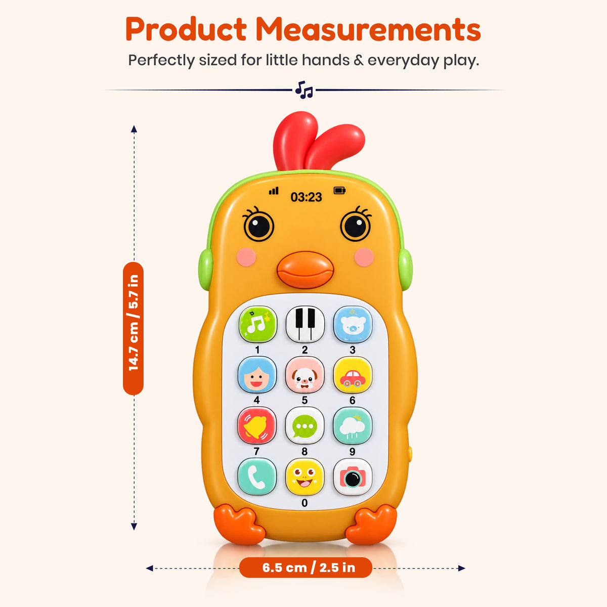 Musical Duck Baby Phone
