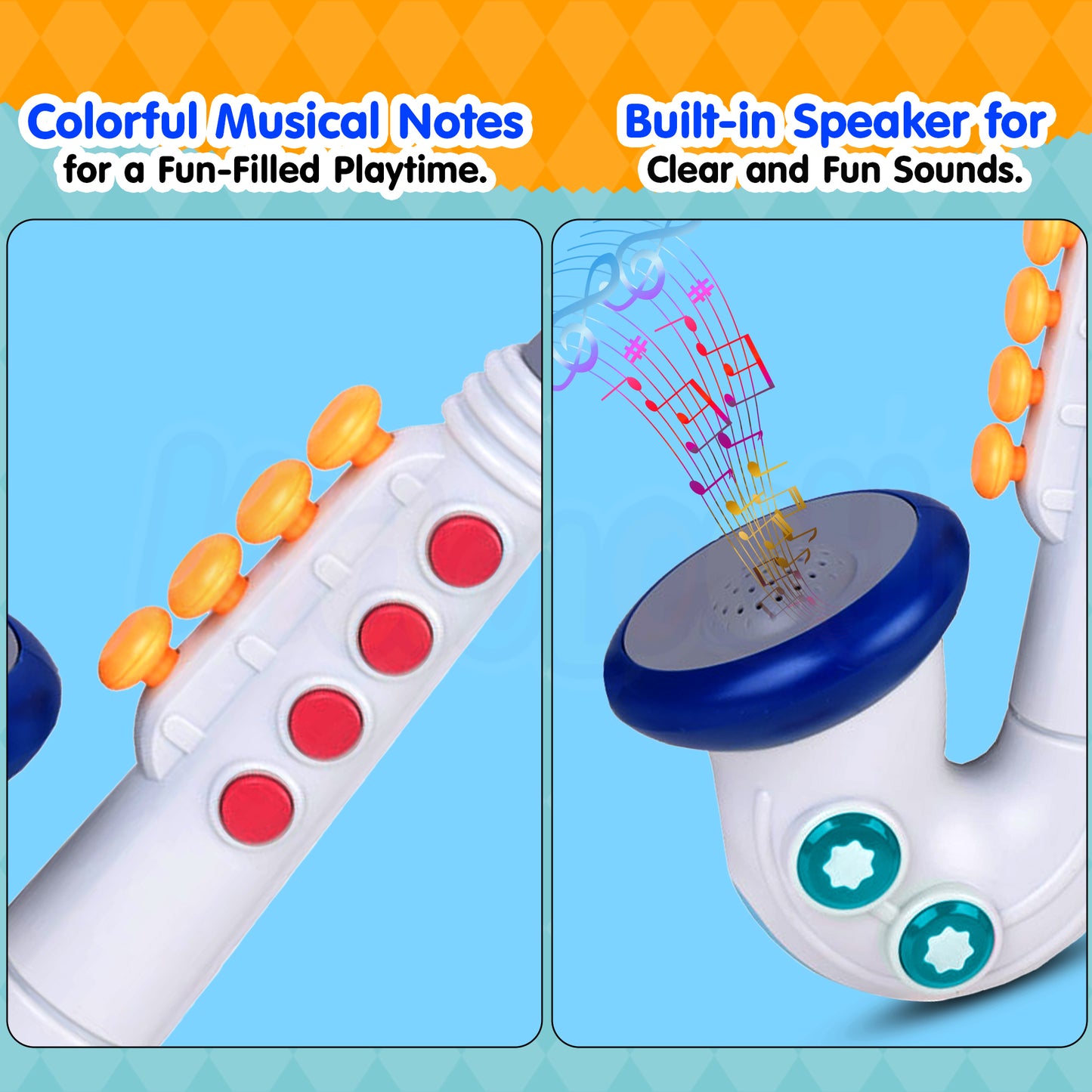 Melodic Kids Saxophone Toy