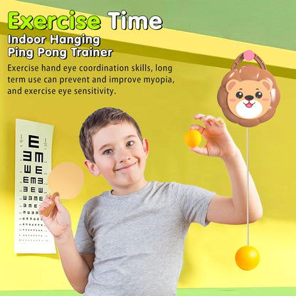 Portable Indoor Hanging Table Tennis  Self-Training Set