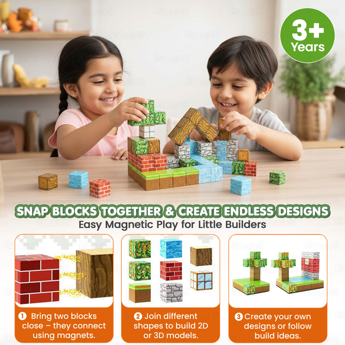 Magnetic Creative Builder Blocks
