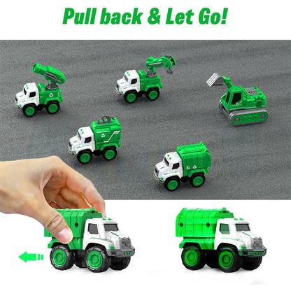 5-in-1 Transforming Robot Set