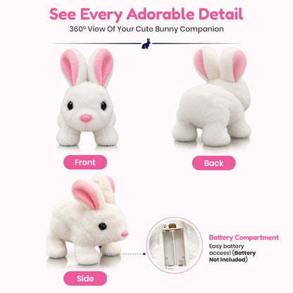 Interactive Moving Rabbit Toy by Kidology, view 5