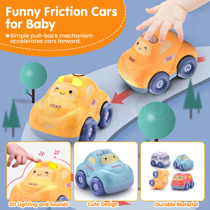 PULL BACK CARS FOR TODDLERS