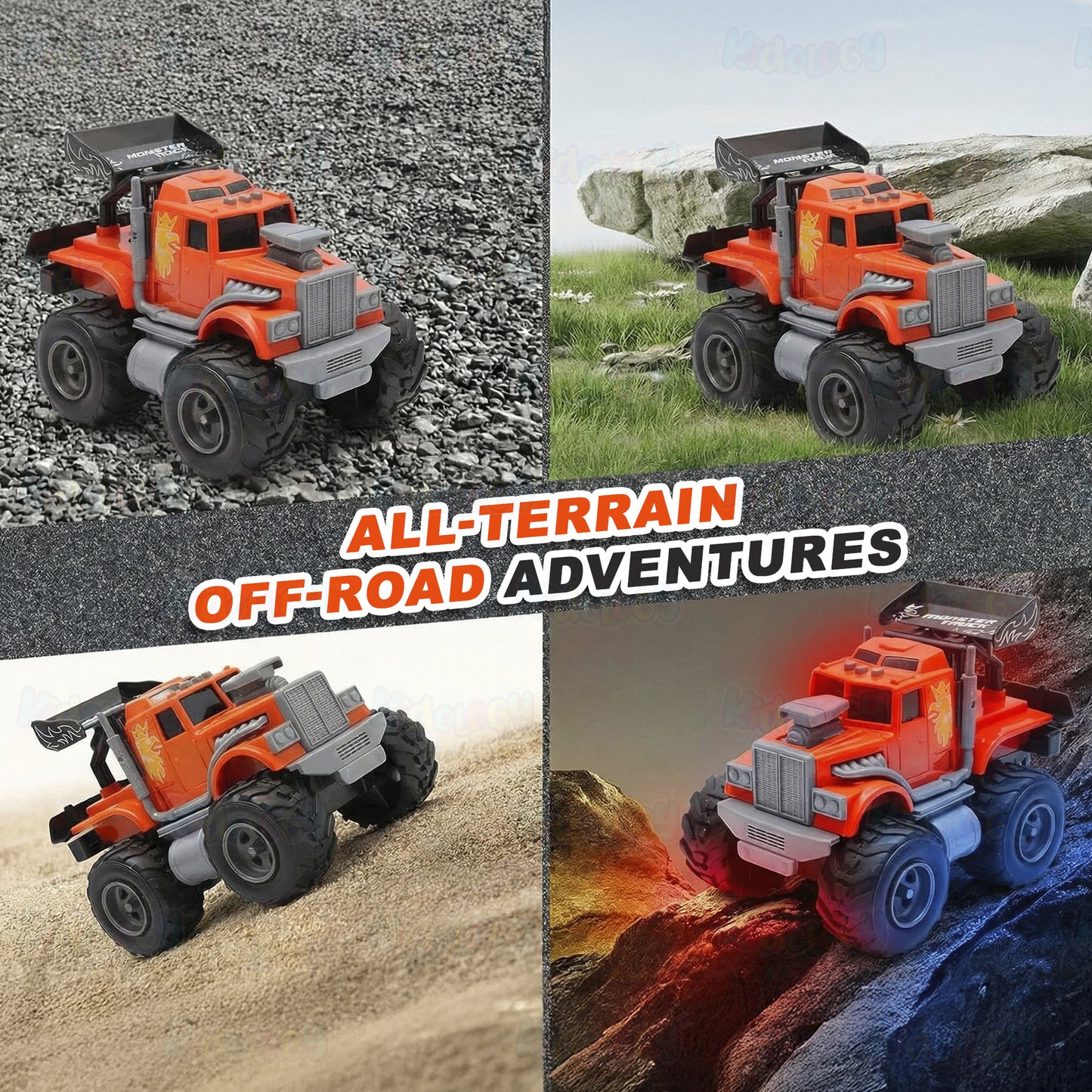Friction Mini Monster Truck