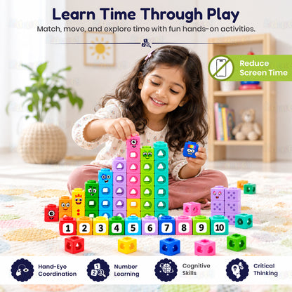 Magic Number Linking Cubes