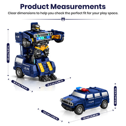 TransformBot Robot Car Toy by Kidology, view 5