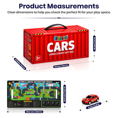 48PCS Die-Cast Pull Back Cars Set