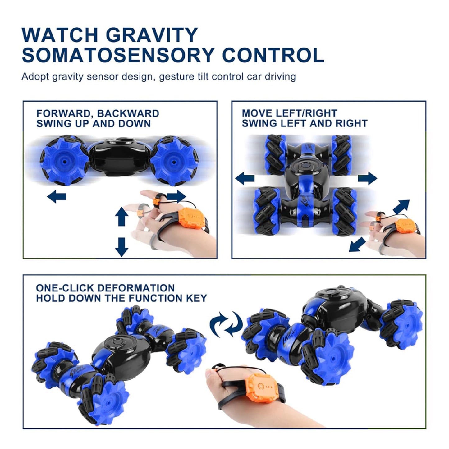 RC Gesture-Sensing Stunt Car