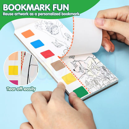 Watercolor Painting Book – Forest Theme