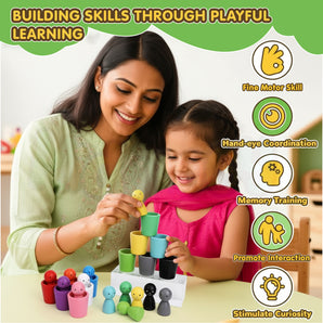 Color Sorting Cups – Smart Play for Growing Minds