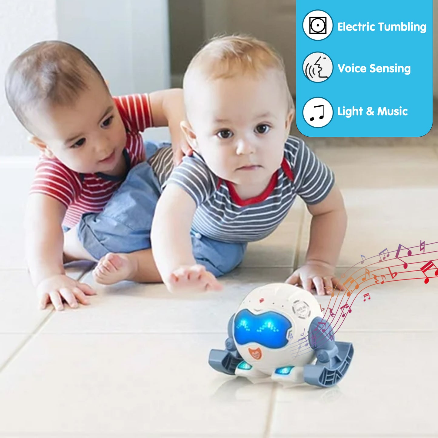 Tumbling Rolling Robot Toy