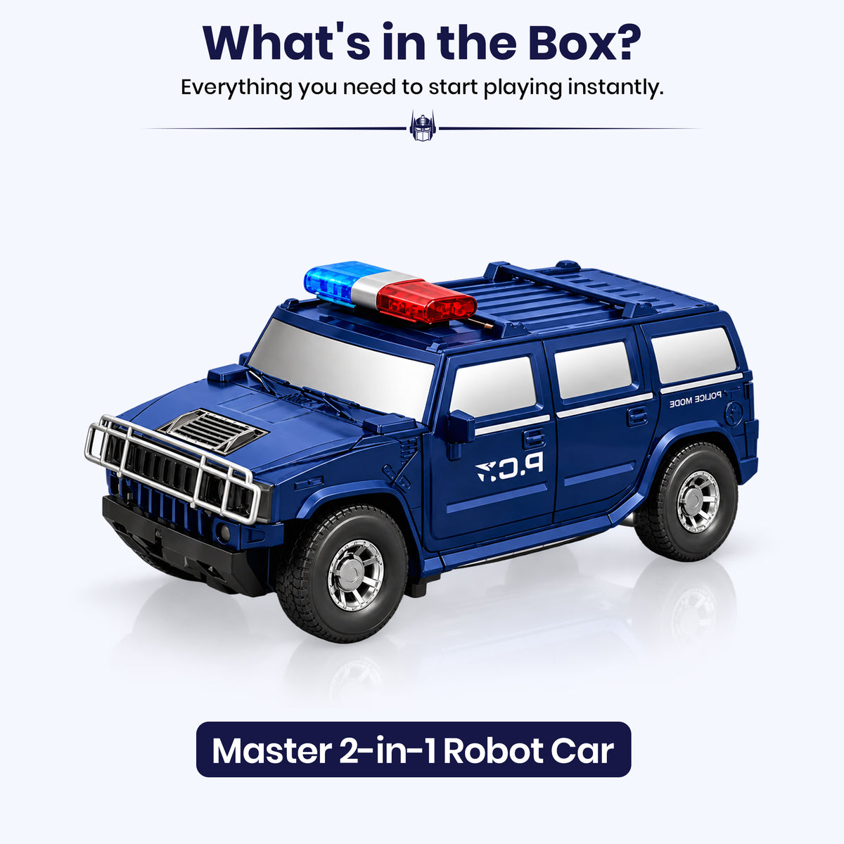 TransformBot Robot Car Toy by Kidology, view 6