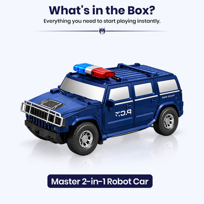 TransformBot Robot Car Toy by Kidology, view 6