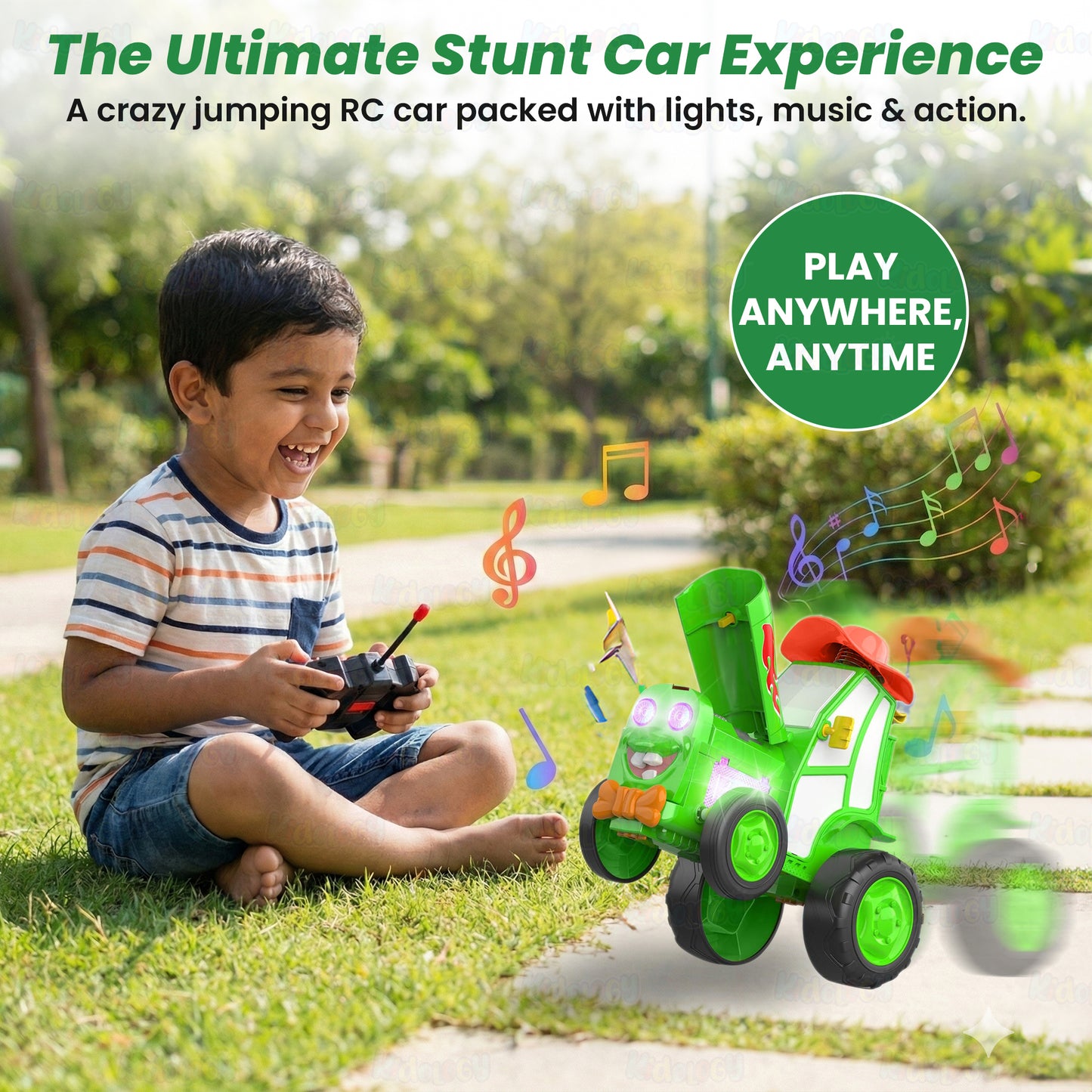 Jumping Tractor Toy
