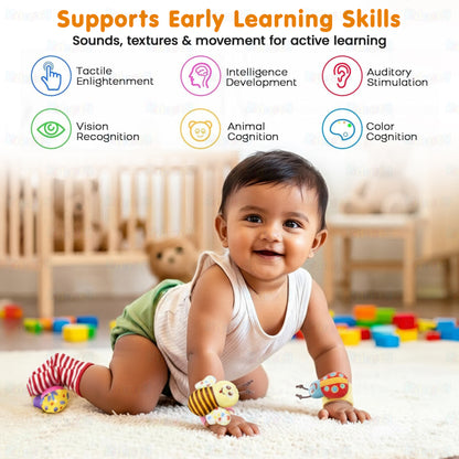 Baby Sensory Rattle Toy Set