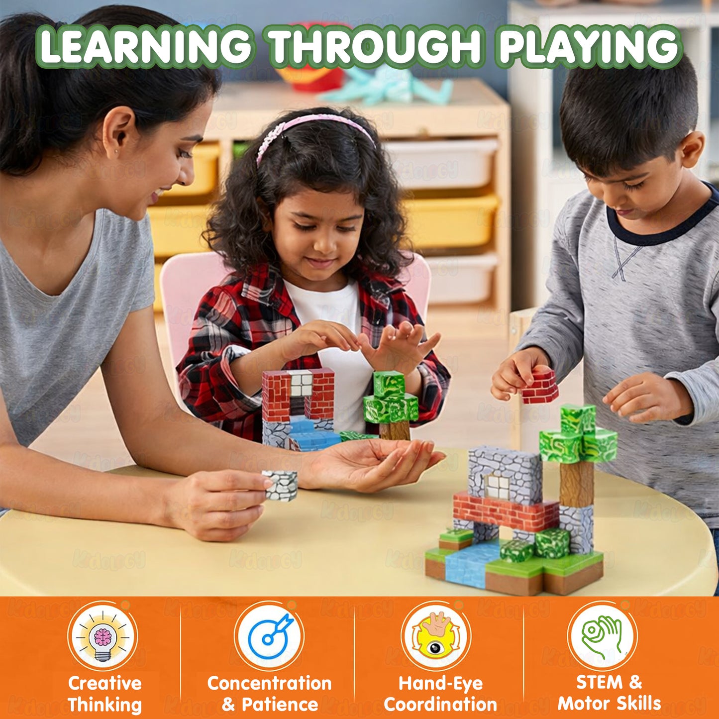 Magnetic Creative Builder Blocks