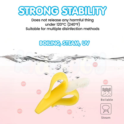 Banana Shaped Teether Baby Toy