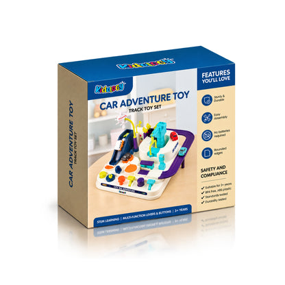 Car Race Track Toy for Toddlers by Kidology, view 7