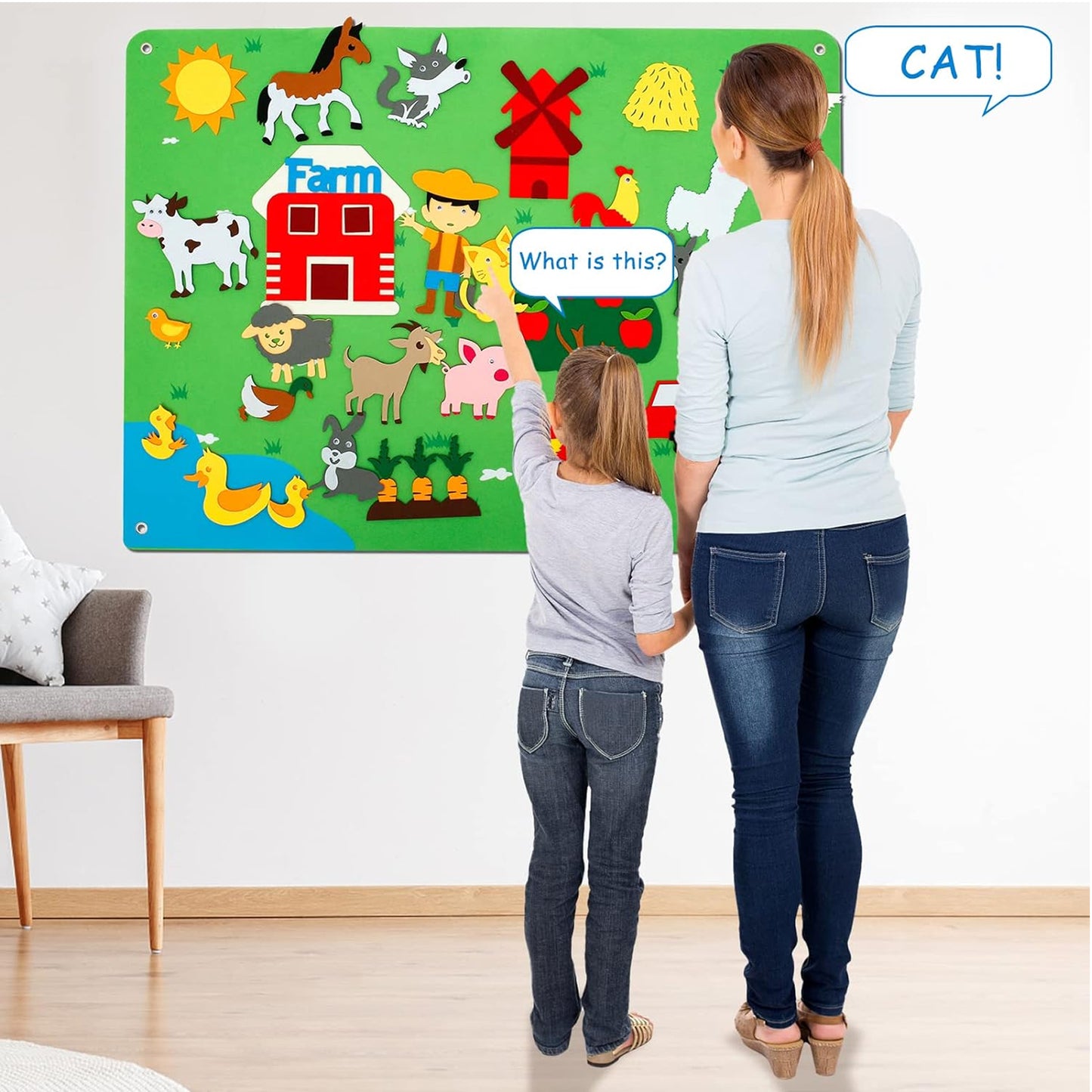 Montessori Felt Story Board Set