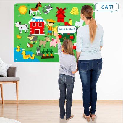 Montessori Felt Story Board Set