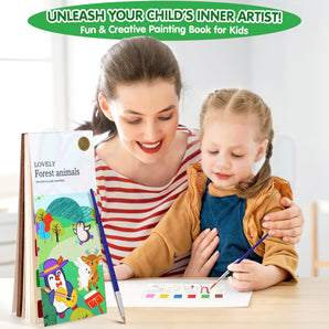 Watercolor Painting Book – Forest Theme