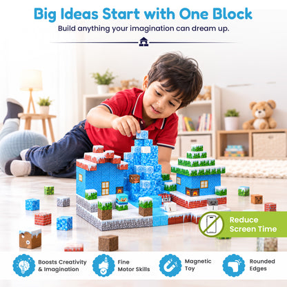 Magnetic Creative Builder Blocks
