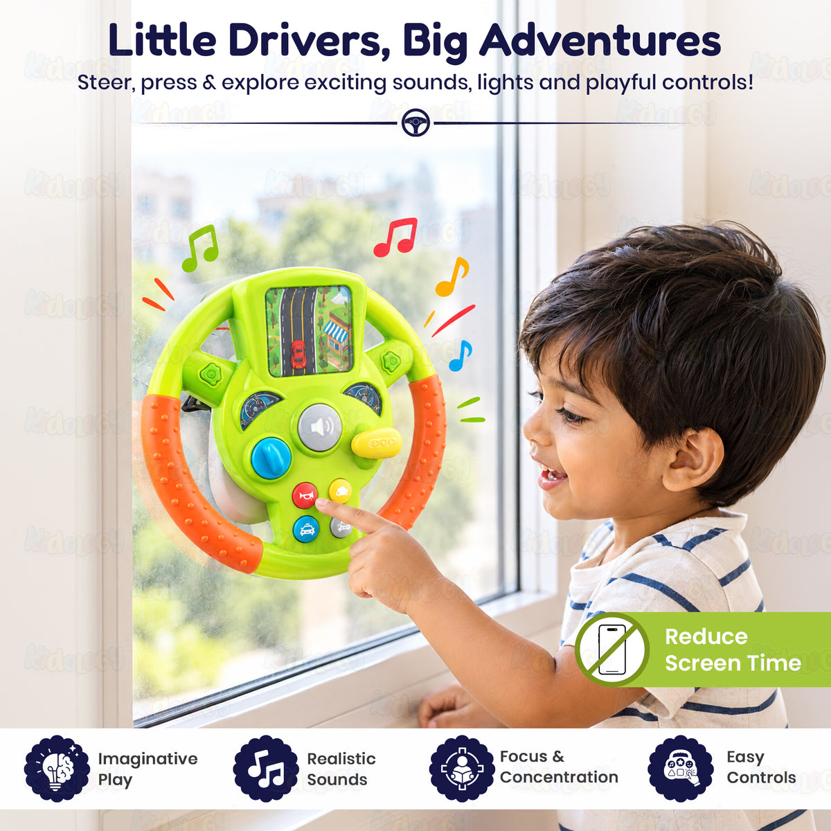 Little Driver Steering Wheel Toy