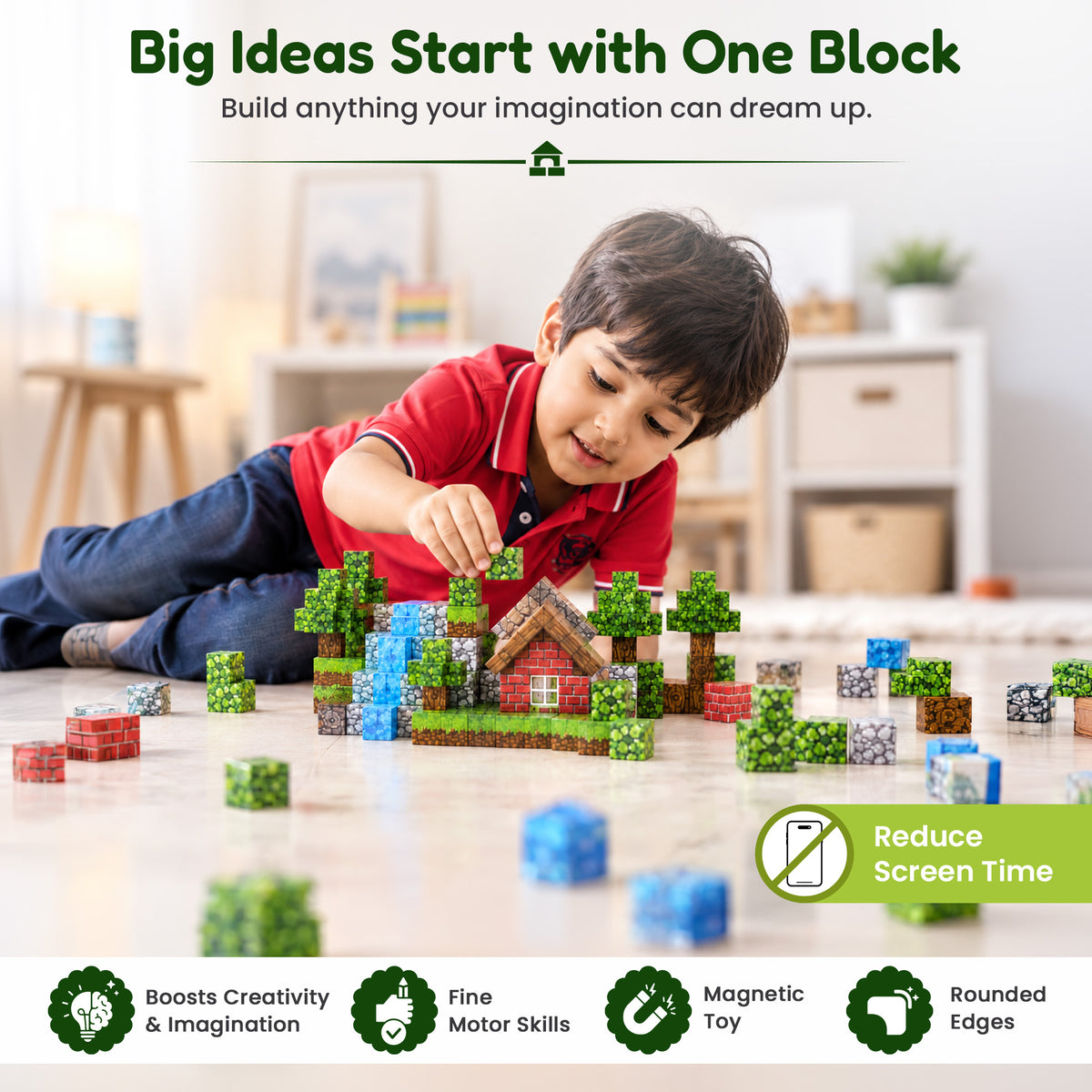 Magnetic Creative Builder Blocks