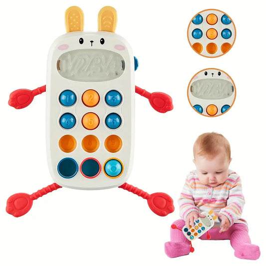 Kids Realistic Phone Pull String Activity Toy