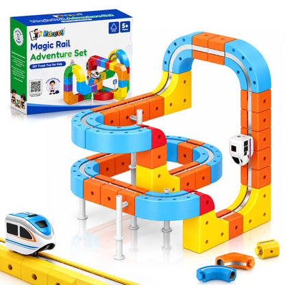 Magnetic Monorail DIY Versatile Track Car