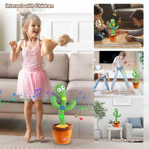 Kids Dancing Talking Cactus Toys for Baby