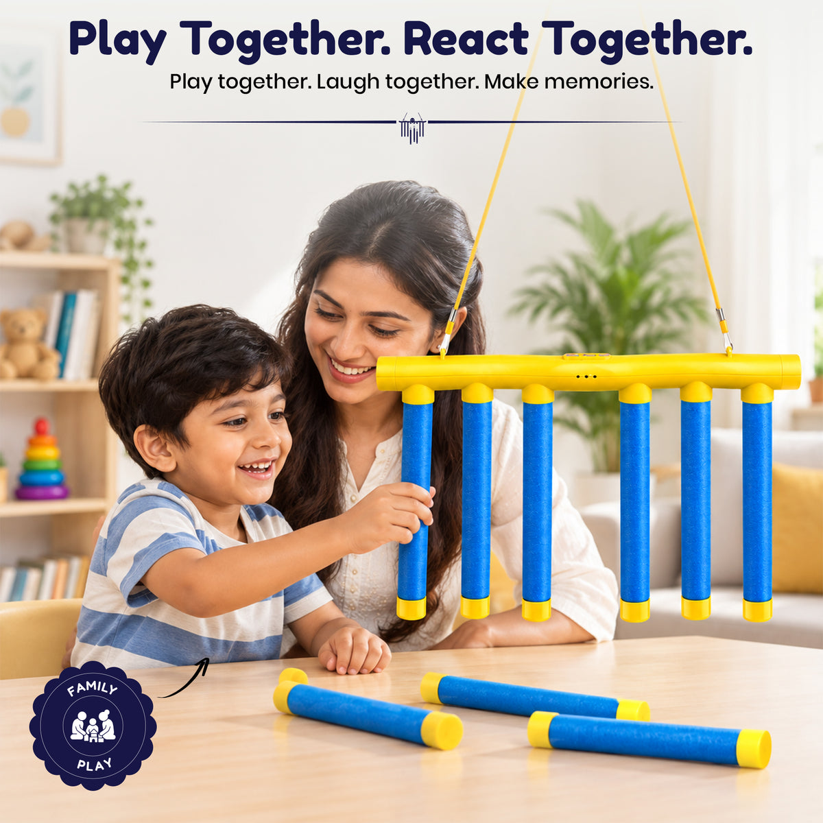 Reflex Drop Sticks Challenge Game by Kidology, view 3