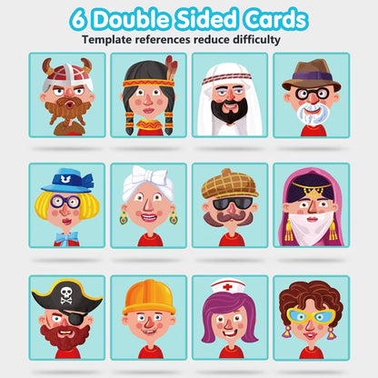 Face Change Magnetic Puzzle Set