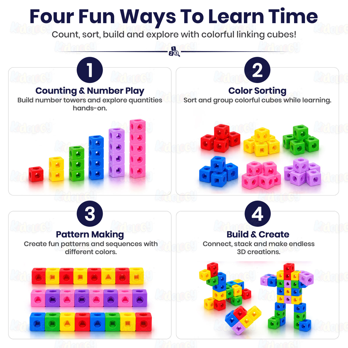 Magic Number Linking Cubes