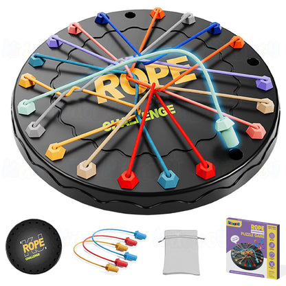 Rope Untangling Puzzle Game