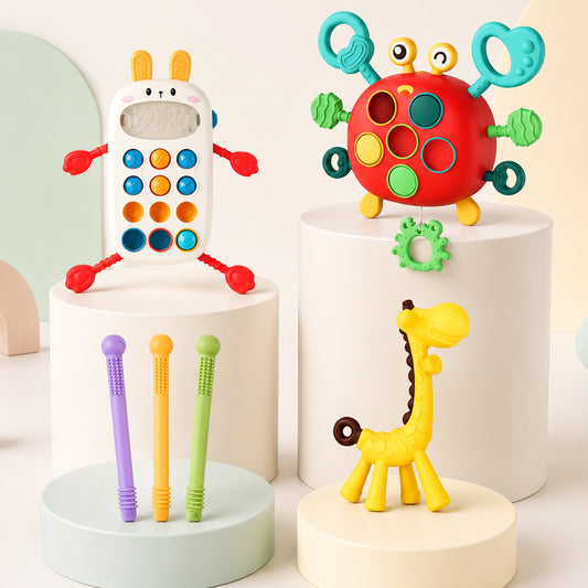 Happy Baby Sensory Gift Hamper ( Pack of 4 )
