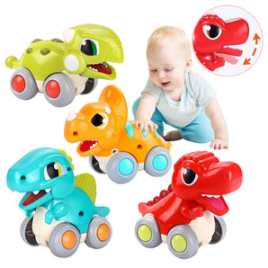 MINI DINOS PUSH AND GO PLAY CARS