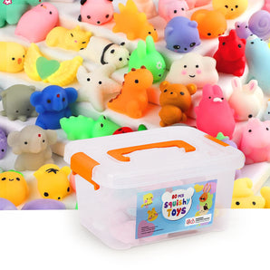 80 Pcs Mochi Squishy Toys Set
