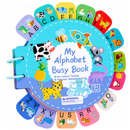 Alphabet Busy Book for Kids