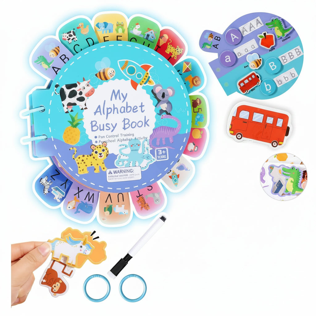 Alphabet Busy Book for Kids