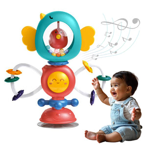 Twist & Rattle Teething Ring Toy