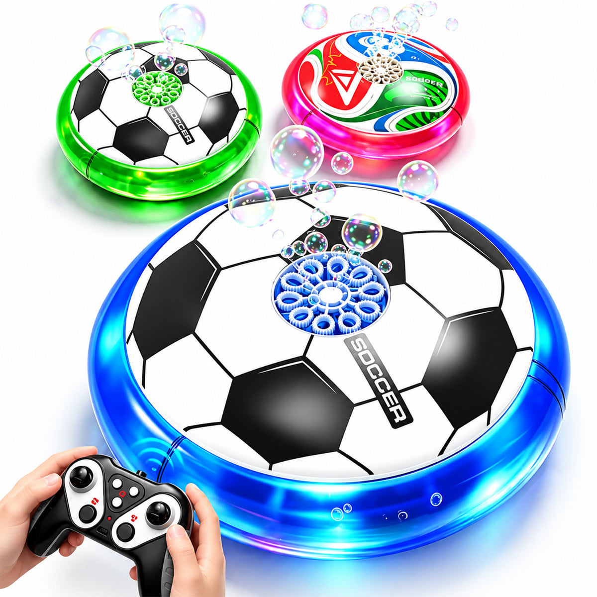 Remote Control Bubble Cart with LED Lights