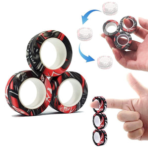 Magnetic Rings Fidget Toy