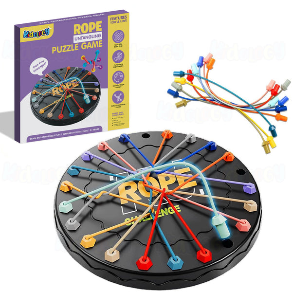 Rope Untangling Puzzle Game