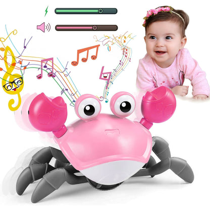 Dancing Musical Crawling Crab Baby Toy