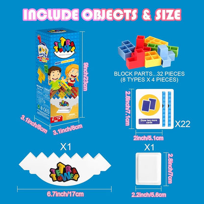 3D Shape Balance Game Educational Toy