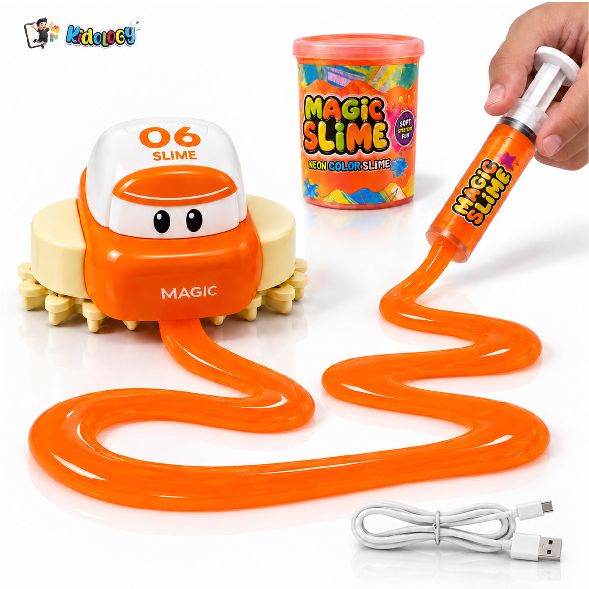 DIY slime track car toy, by Kidology